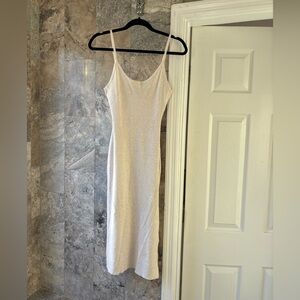 Cream Slip Dress